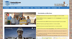 Desktop Screenshot of contractva.com